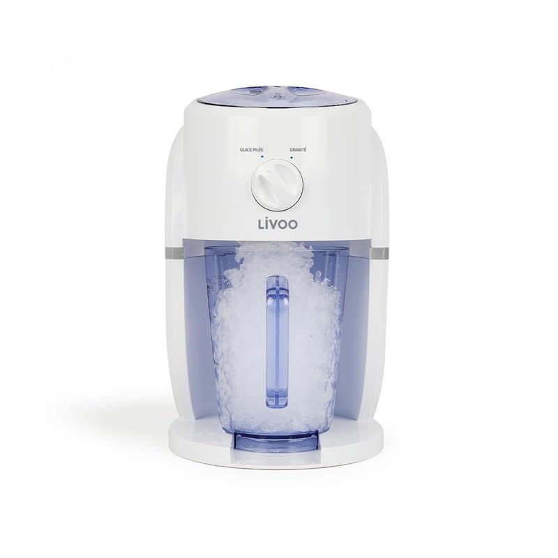Livoo – Appareil 2 en 11 granités et glace pilée DOM430 – 1,1L, 2 tailles de glace possible, 250g/minutes, 25W