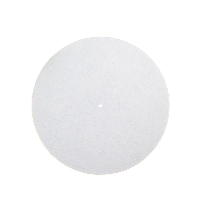 Alnicov Tapis en feutre de 2 mm d'épaisseur pour platine de vinyle, antistatique, anti-vibration, parfait pour les amateurs de v