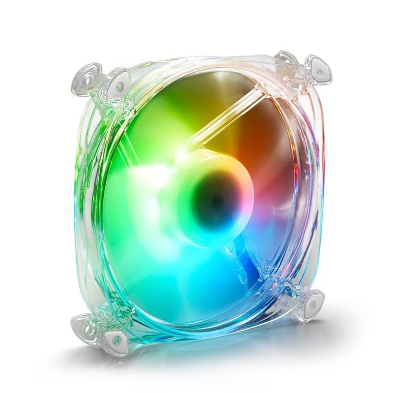 Sharkoon Shark Disc Boitier PC Ventilateur 12 cm Transparent 1 pièce(s)