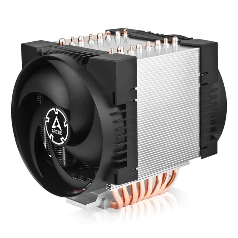 ARCTIC Freezer 4U-SP5 - Refroidisseur de CPU Serveur pour for AMD SP5, 4U & UP, AMD EPYC, 2 x 120 mm Ventilateurs, 300–3300 RPM,