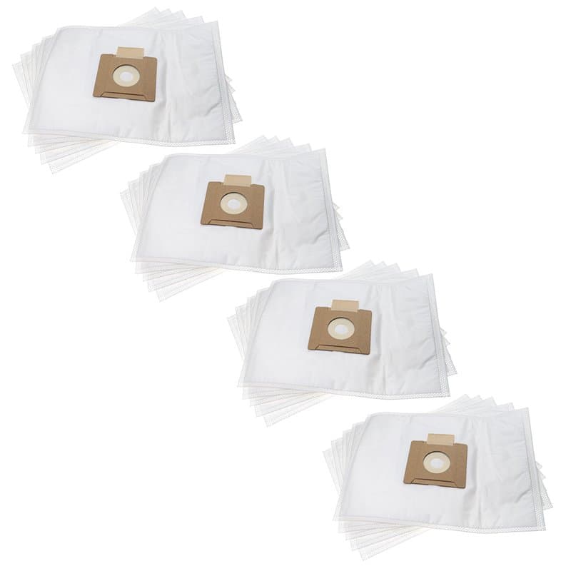 vhbw 20x Sacs remplacement pour Kärcher 4054278229652, 2.863-236.0 pour aspirateur - microfibres non tissées, 35cm x 26,5cm blan