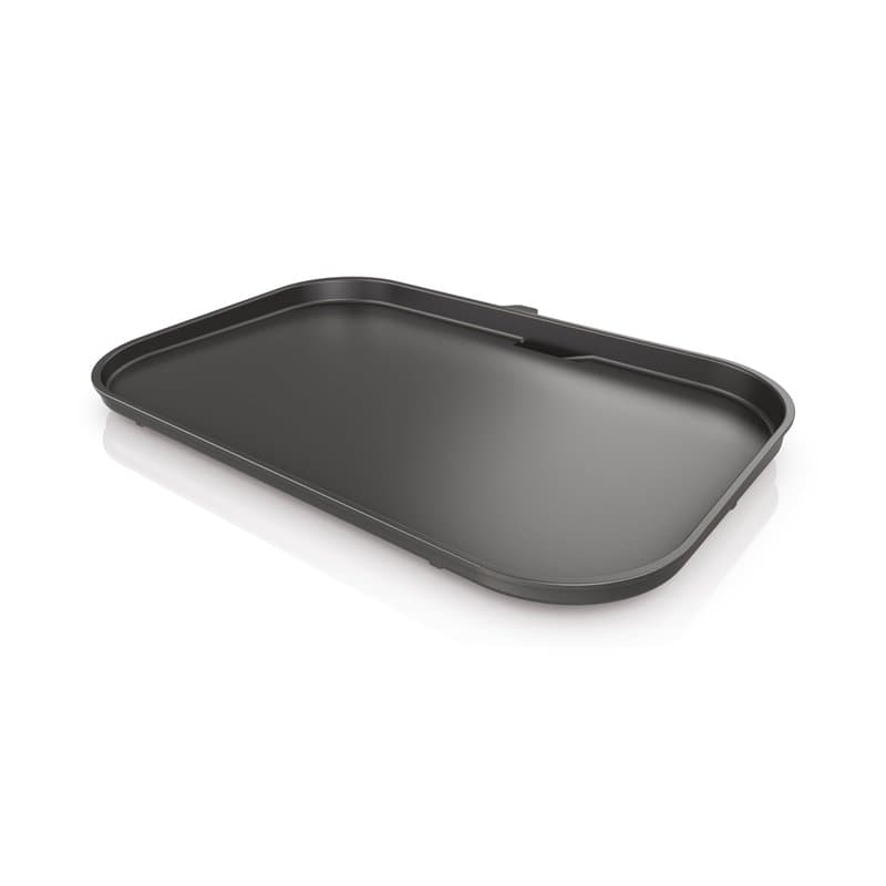 Ninja Woodfire Plancha XL, plaque à rainures plate non adhésive, accessoire officiel Ninja, compatible avec les barbecues électr