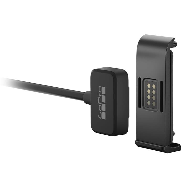 GoPro Contacto (Kit de Porte magnétique et de câble d'alimentation) - Accessoire Officiel GoPro