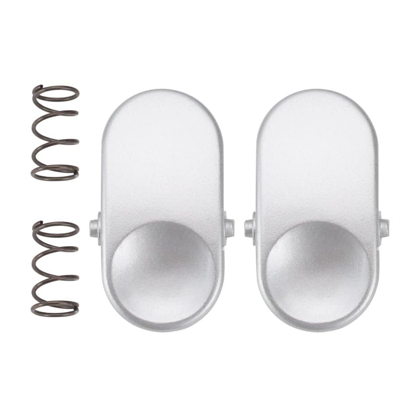 eMagTech Lot de 2 Clips de Déverrouillage de Baguette de Capture à Profil Bas pour Aspirateur Et Pièce de Rechange à Ressort Com