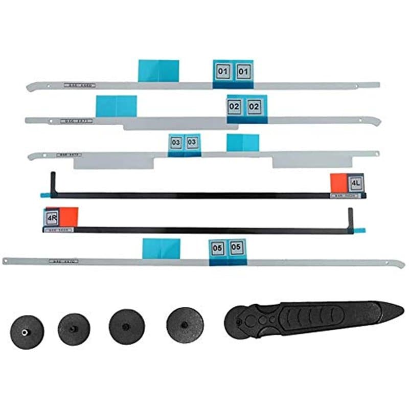 OLVINS Écran LCD Bandes adhésives Bandes + Poignée de Roue d'ouverture Kit d'outils de Suppression d'écran LCD pour iMac 21.5 "A