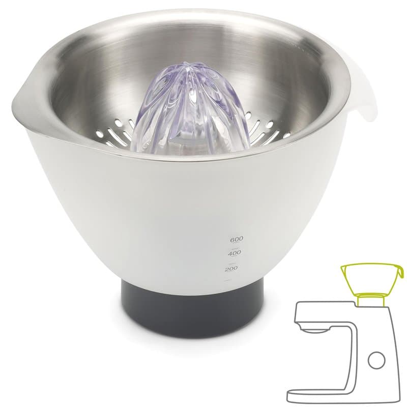 Kenwood Presse Agrumes AT312, Accessoire pour Robot Pâtissier multifonction Chef, Chef XL, Capacité bol 600 ml