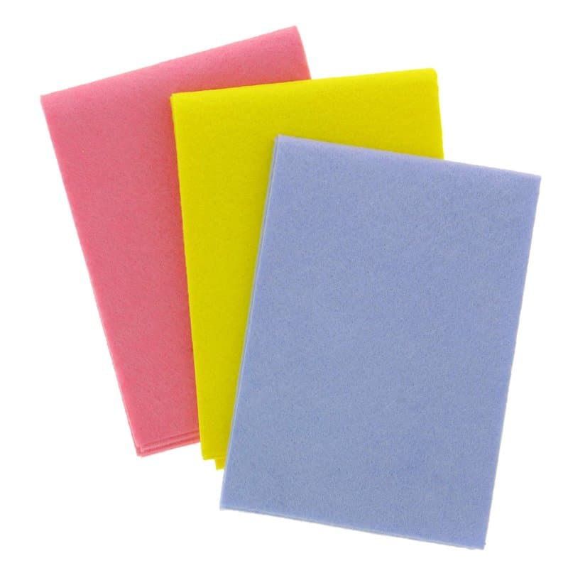 Carlinea 011232 Chiffons Essuyage Tableau de Bord Set de 3