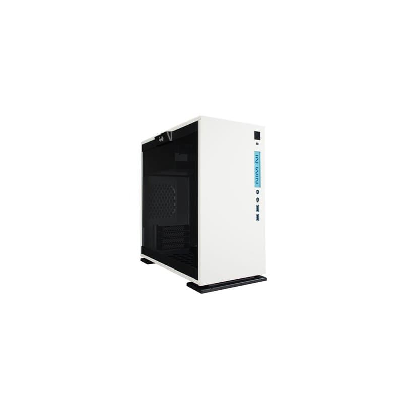 IN WIN 301 Micro-ATX Gaming Case – White Ordinateur Case Computer Cases Noir