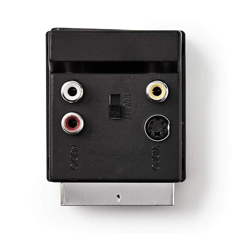 Nedis Adaptateur Rotatif péritel S CART mâle - péritel Femelle