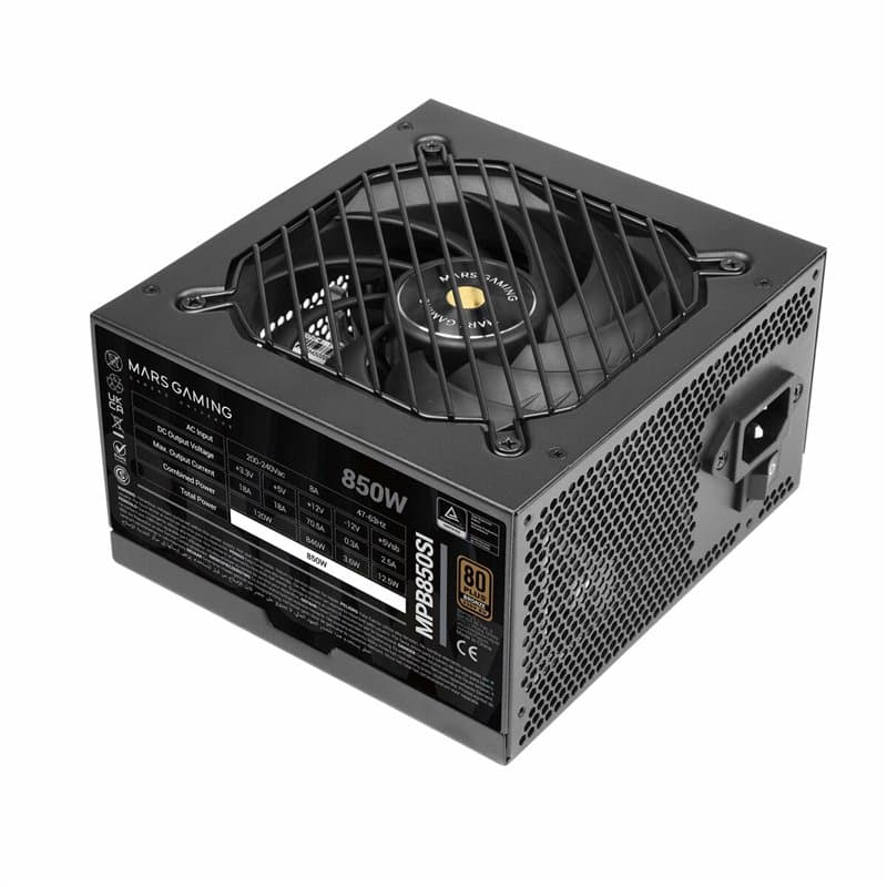 Bloc dAlimentation Tacens TACMARS-MPB850SI 850 W (850 W) 80 Plus Bronze (80 Plus Bronze)