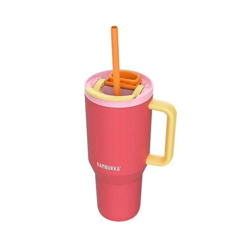 Thermos Kambukka 11-08002 Jaune Rouge Orange Rose Acier inoxydable 950 ml