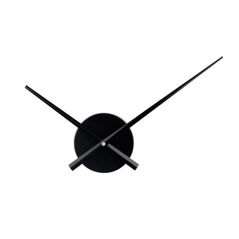 Timelike - Grande horloge murale - Aiguilles 3D - Horloge à mécanisme à quartz - Loisirs créatifs - Décoration d'intérieur