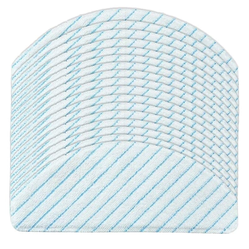 Lot de 50 Chiffons, serpillères jetables Solides pour Ecovacs Deebot Ozmo N8 Pro +/T8 Max/T9 AIVI/T8 +/N8 Pro/T8 AIVI/ N8/T9 +Ro