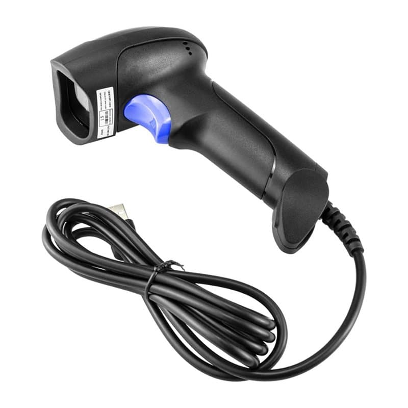 NetumScan - Scanner de codes-barres 2D portable, lecteur/imageur de codes-barres portable (PDF417, QR, Data Matrix) avec câble U