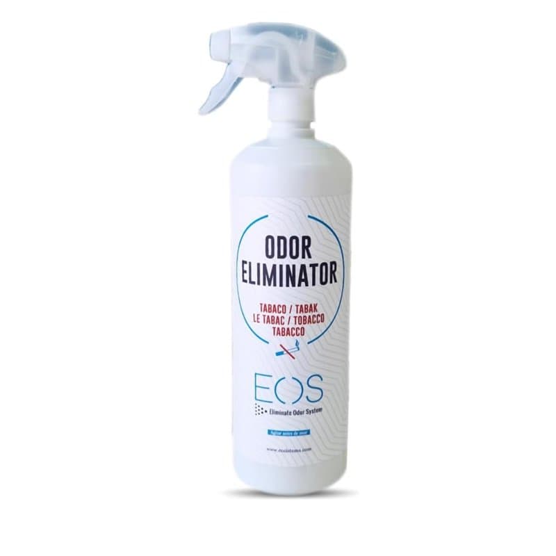 EOS (1 litre) Élimine l'odeur du tabac, de la fumée instantanément. Produit anti-tabac, neutralise les odeurs spécialisé dans l'