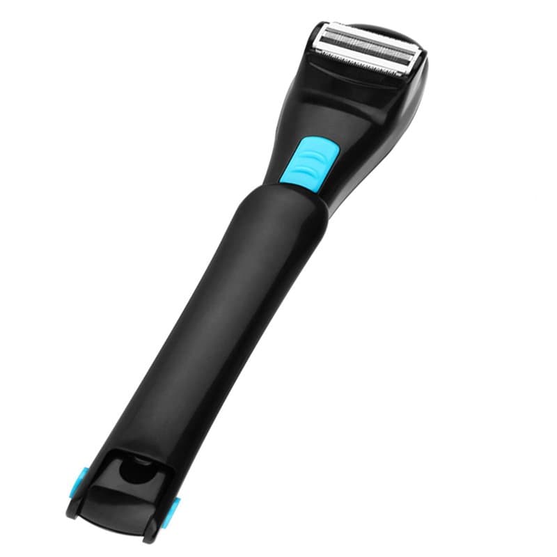 OFKPO Rasoir Retour Back Hair Shaver électrique Retour Cheveux Rasoir Remover, Cheveux de Dos Épilation du Dos de Corps Pliable