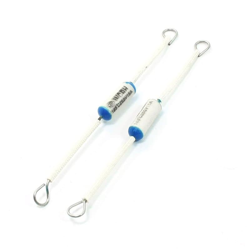 sourcing map Cuiseur riz électrique Réparationpcs détachées 250V 15A 185 Celsius fusibles 9cm