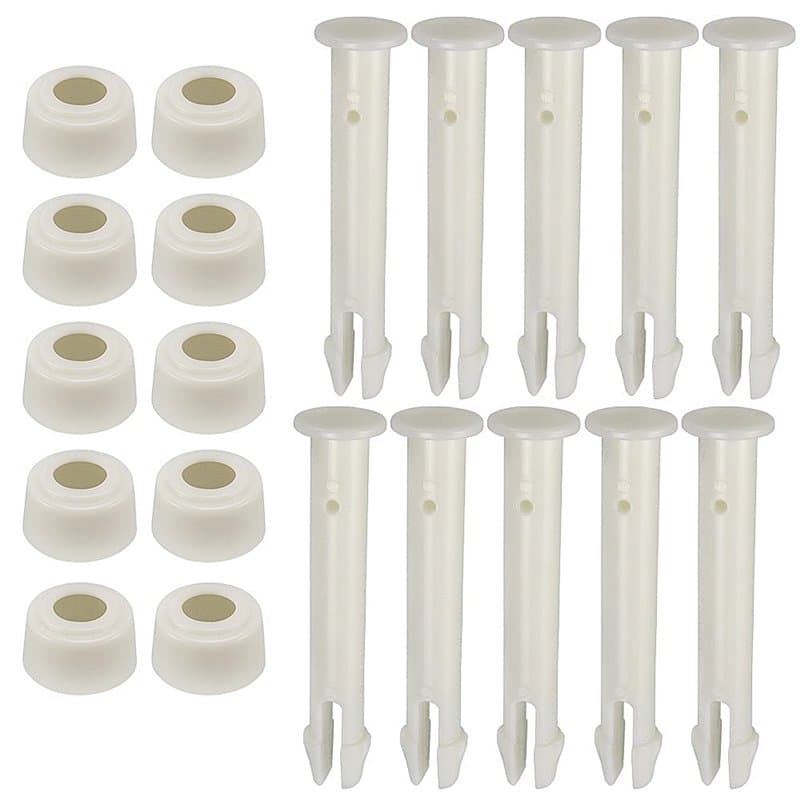 ZDNT 10 Pièces Goupilles en Plastique pour Intex Round Metal Frame Pools Pièces de Rechange pour Joints de Piscine pour Joints d