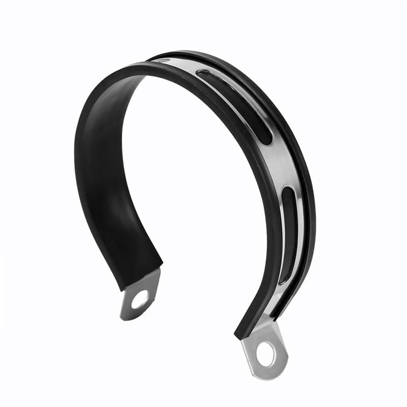 Silencieux d'échappement Universel Support de Tuyau Silencieux Universel Support de Fixation de Suspension Demi-cercle silencieu