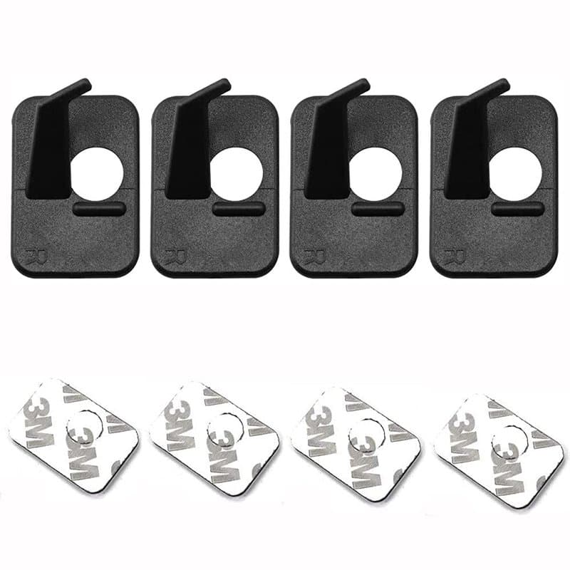 ANCLLO 4 pièces Repose-flèche en Plastique Noir tir à l'arc RH Arc Classique Repose-flèche Chasse tir ciblage Accessoire Main Dr