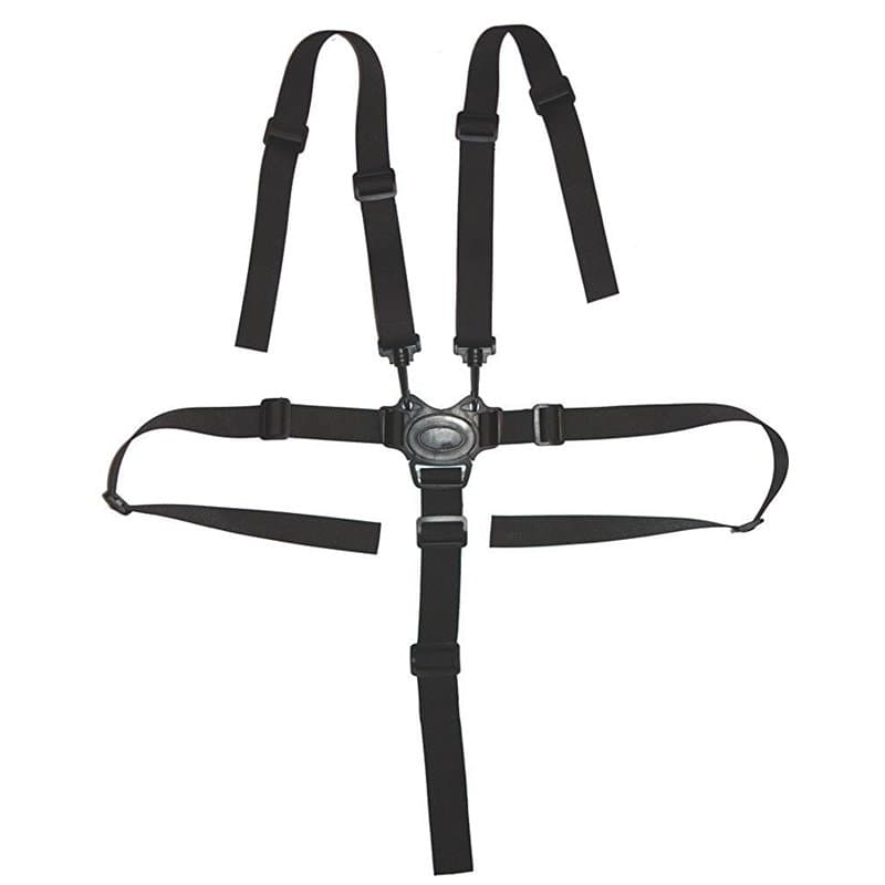 Harnais de sécurité 5 points universel pour bébé, adaptable sur chaise haute, poussette, landau, etc.