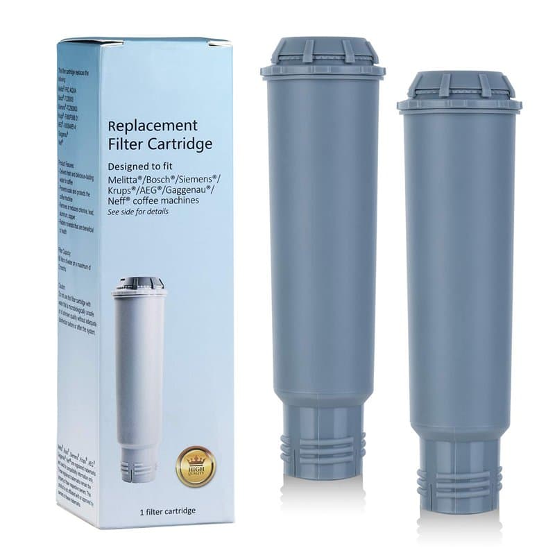 Somune Lot de 2 cartouches filtrantes à eau pour machine à café Melitta/Krups Claris F088 F088 01/Siemens TCZ60003/AEG/Neff/Bosc