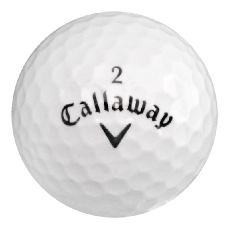 Callaway Unisexe B Grade recyclé de balles de Golf (Lot de 48), Blanc, Standard