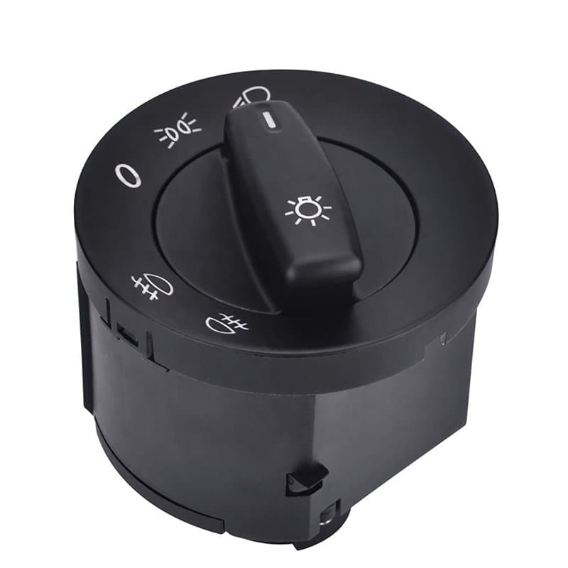 KASturbo 1T1941431C Commande de commutateur de phare, Interrupteur de phare antibrouillard pour Tou-ran Jetta Golf Passat 1K0941