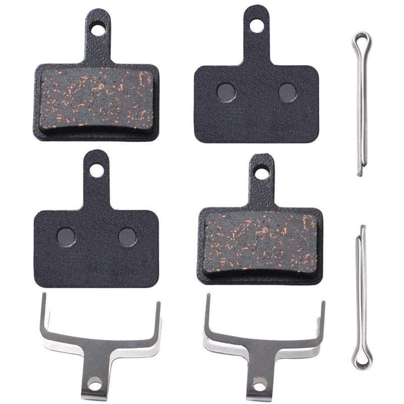 Best Tek Lot de 2 paires de plaquettes de frein à disque pour Shimano M315 M355 M515 M525 C501 C601 M375 M395 M415 M416 M446 M46