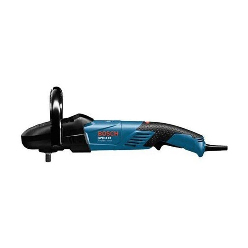 Bosch Professional polisseuse GPO 14 CE (1 400 W, régime à vide 750-3 000 tr/min, avec poignée supplémentaire, poignée en D)