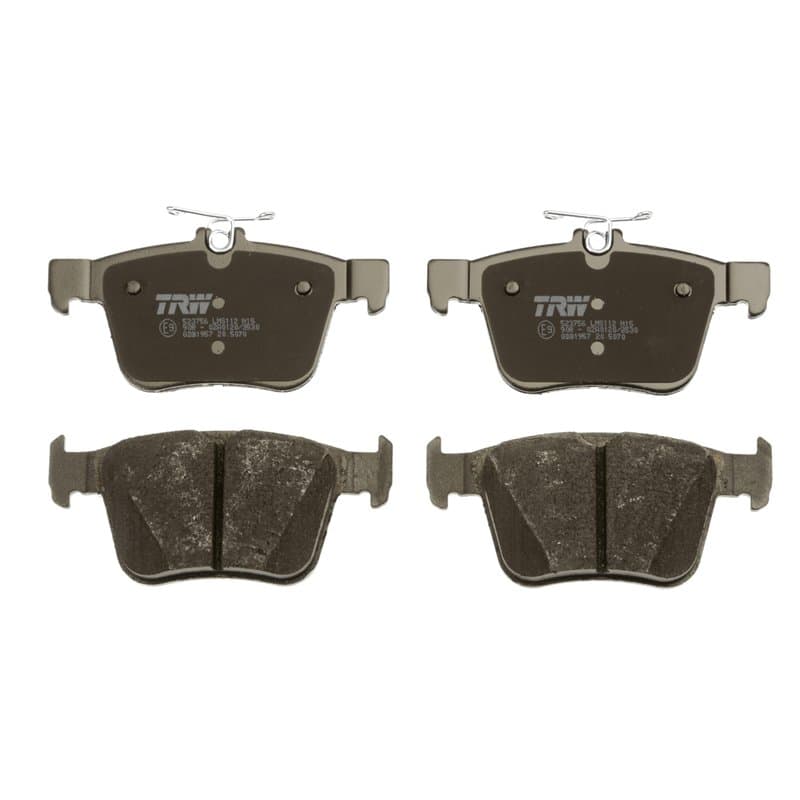 TRW GDB1957 Plaquettes de Frein Kit de 4 pour Volkswagen Golf VII (5G1, BQ1, BE1, BE2, BC2) 2012 - Essieu Arrière et Autres Véhi
