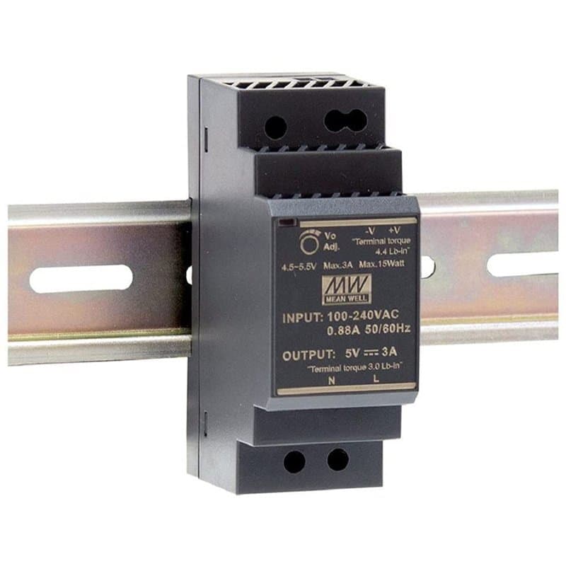 Somfy 9026469 - Module d'alimentation Rail-DIN pour Visiophones V100+, V350 Et V500