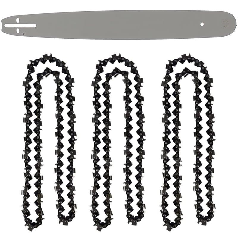 GT Garden Guide 20 Pouces (50 cm) avec Lot de 3 chaînes 76 maillons pour tronçonneuse
