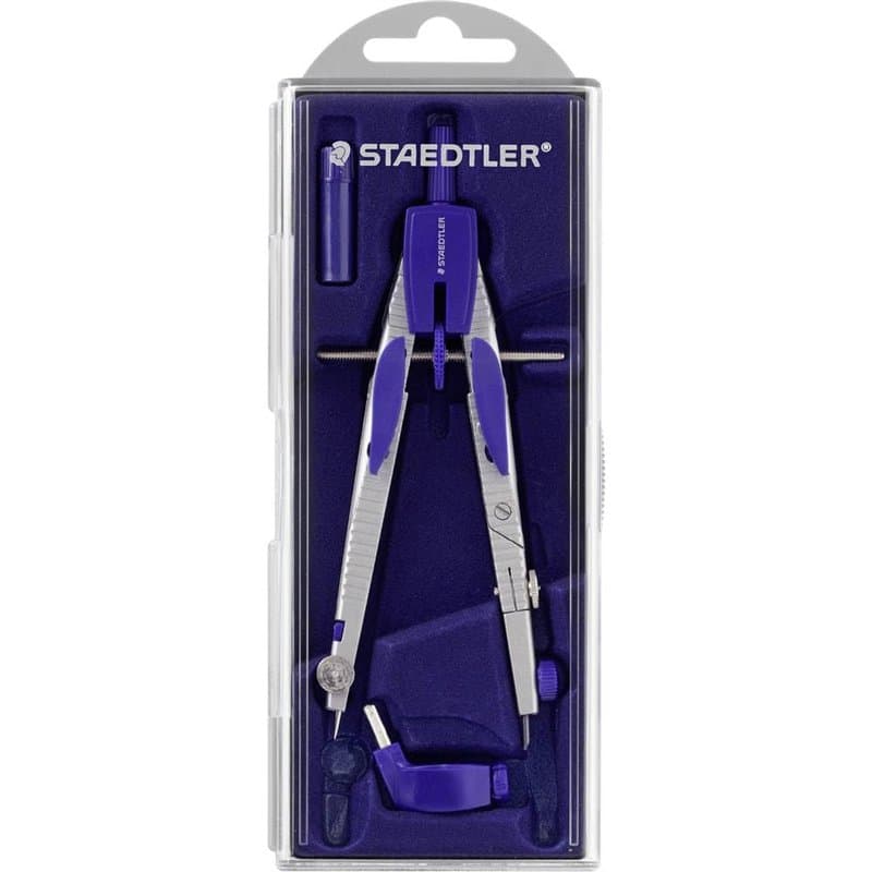 Staedtler Mars Comfort 553 - Compas Scolaire De Précision À Réglage Rapide
