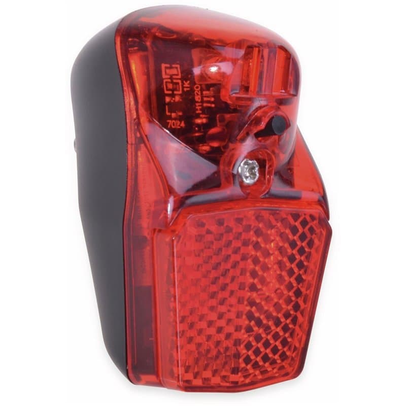 Filmer Modern Line 1 Feu arrière LED Universel pour Garde-Boue, Rouge/Noir, 63 x 37 x 35 mm