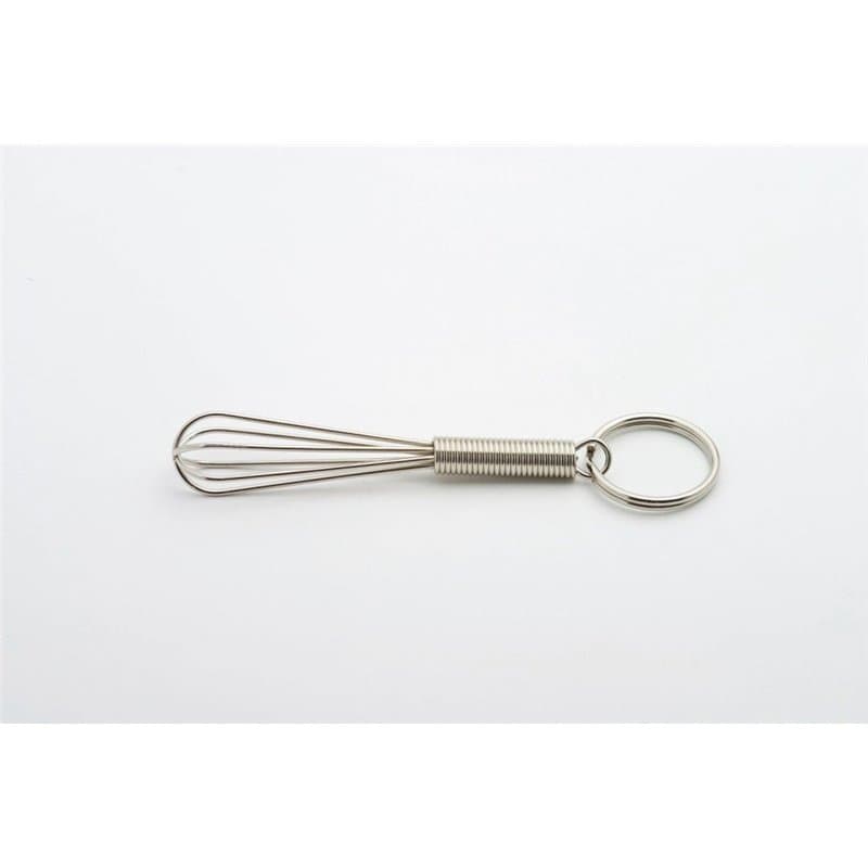 Weis 59908 Porte-clés Mini-Fouet Acier Argent 8 x 2 x 2 cm