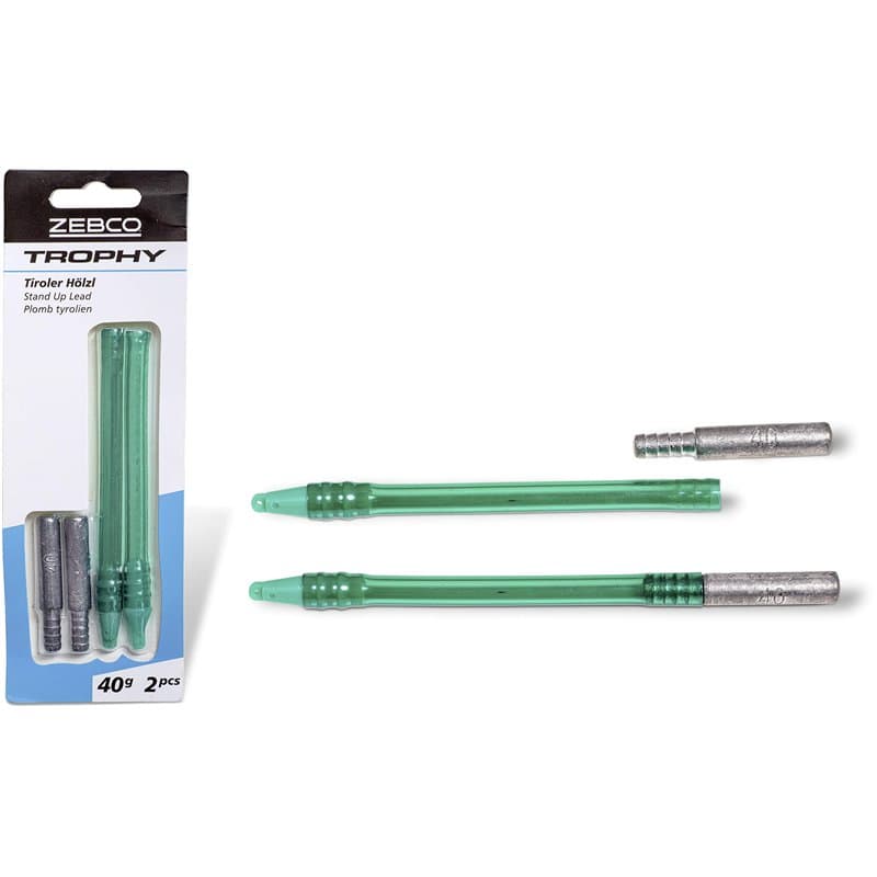 Zebco Trophy de qualité en Bois du Tyrol - Plomb de Base - Accessoire de pêche - Divers - 20 g
