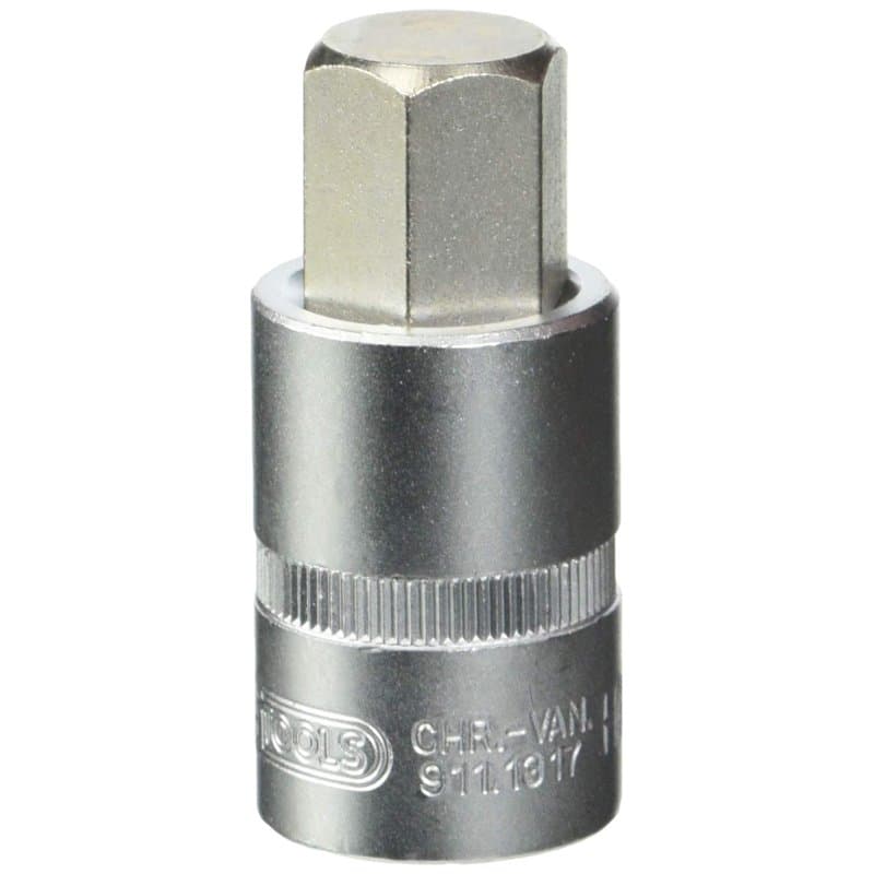 KS Tools 911.1317 Douilles tournevis 6 pans males 1/2" 17 mm