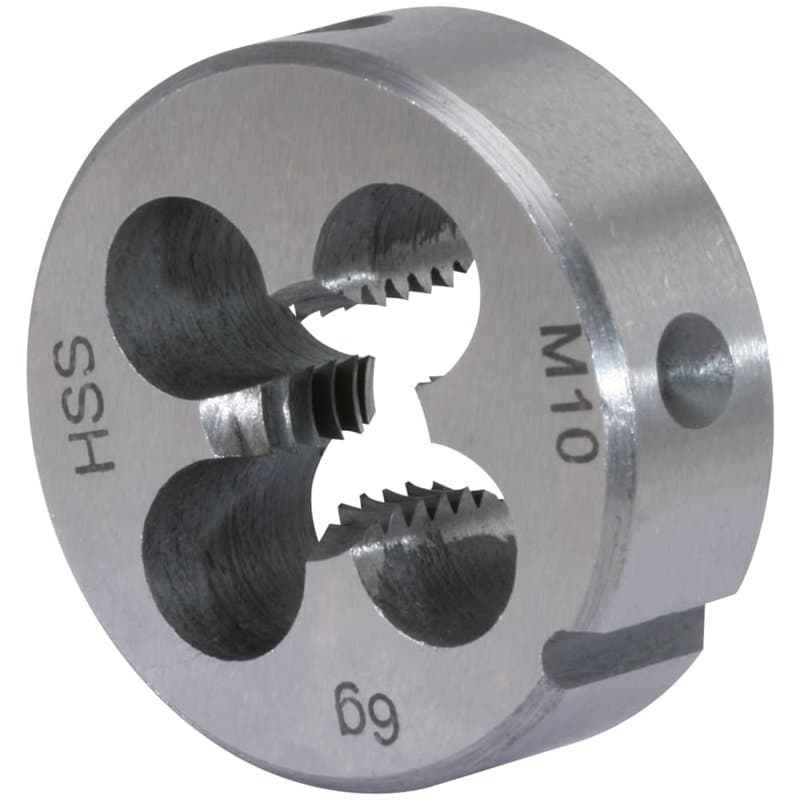 KS Tools 331.0637 - Filière 25 x 9 mm - M8 x 1.25 du coffret 331.0632 - En acier