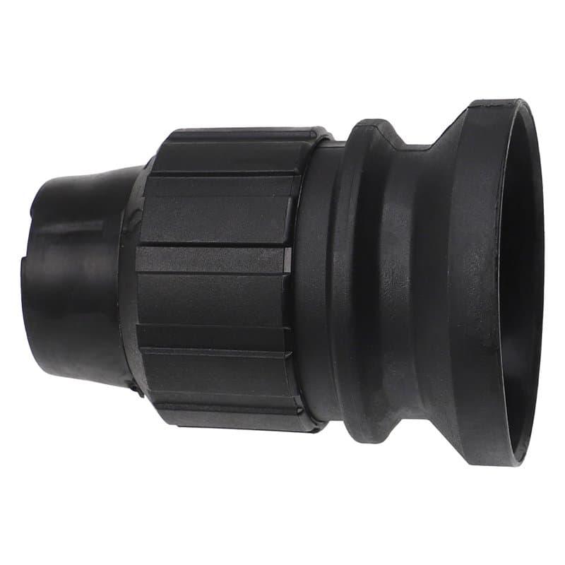 vhbw Mandrin SDS compatible avec Hilti TE 2-M, TE 5, TE 5-A, TE 6, TE 6-A pour perceuse sans fil - Diamètre intérieur 1 cm, noir