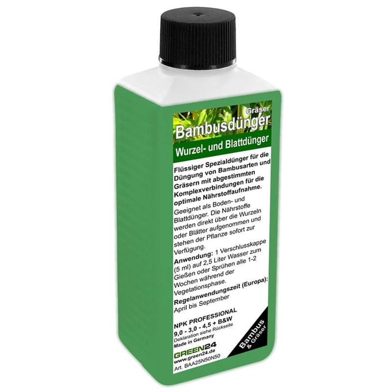 Engrais liquide pour bambou HighTech NPK - Pour bambous, herbes, feuilles, racines - Engrais professionnel