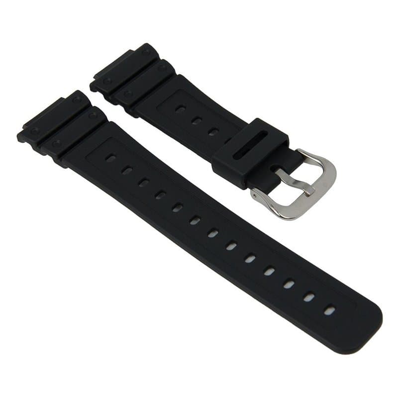 Casio Bracelet de montre authentique 10512401 DW-5000, 5600, G-5600, G5700, GW-M5600, résine, 0, Résine, 0