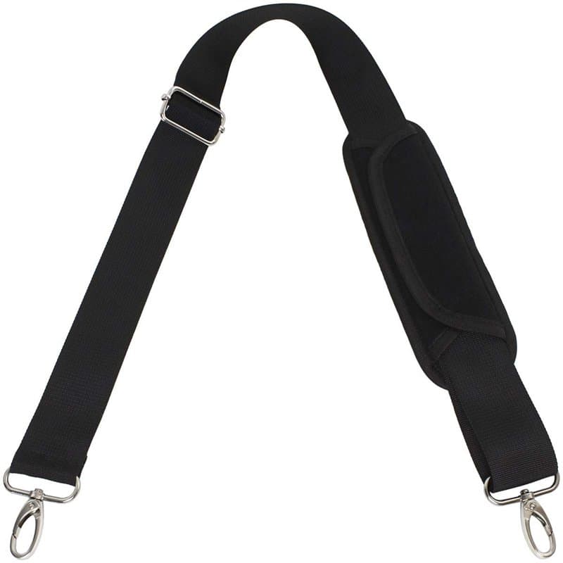 CampTeck U6907 - Anse Sac a Main Bandoulière Réglable Amovible Lanière Sac Sangle Coussin Epaulière - pour Ordinateur Portable,