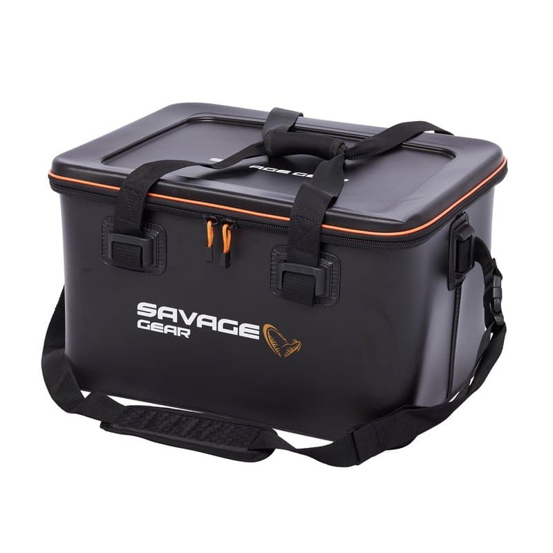 Savage Gear WPMP Fourre-Tout Lure - Sac de pêche étanche, étui de Rangement Polyvalent en EVA, Pochette en Filet pour leurres de