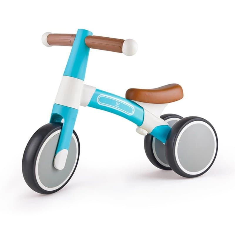 Hape Outdoor Draisienne 3 Roues Bébé Bleue - Enfant 18 Mois et Plus - pour l'Équilibre, la Coordination et la Motricité - Cadre