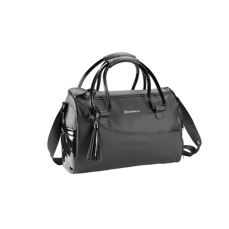 Badabulle Sac à langer Glossy, Nombreuses poches intérieures et extérieures, Capacité de 10.5L, Housse et poches isotherme, Poch