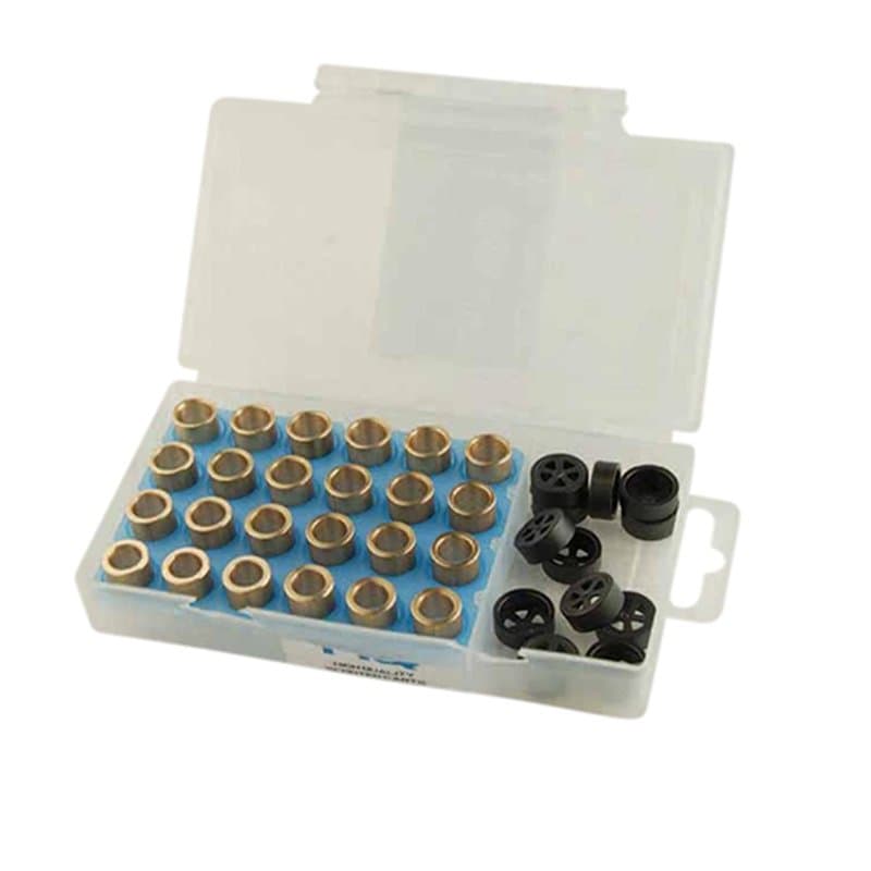 GALET SCOOT POLINI 15x12 5,5-6,0-6,5-7,0g (4 JEUX DE 6) POUR MBK 50 BOOSTER, NITRO, OVETTO, STUNT-YAMAHA 50 BWS, AEROX, NEOS (24