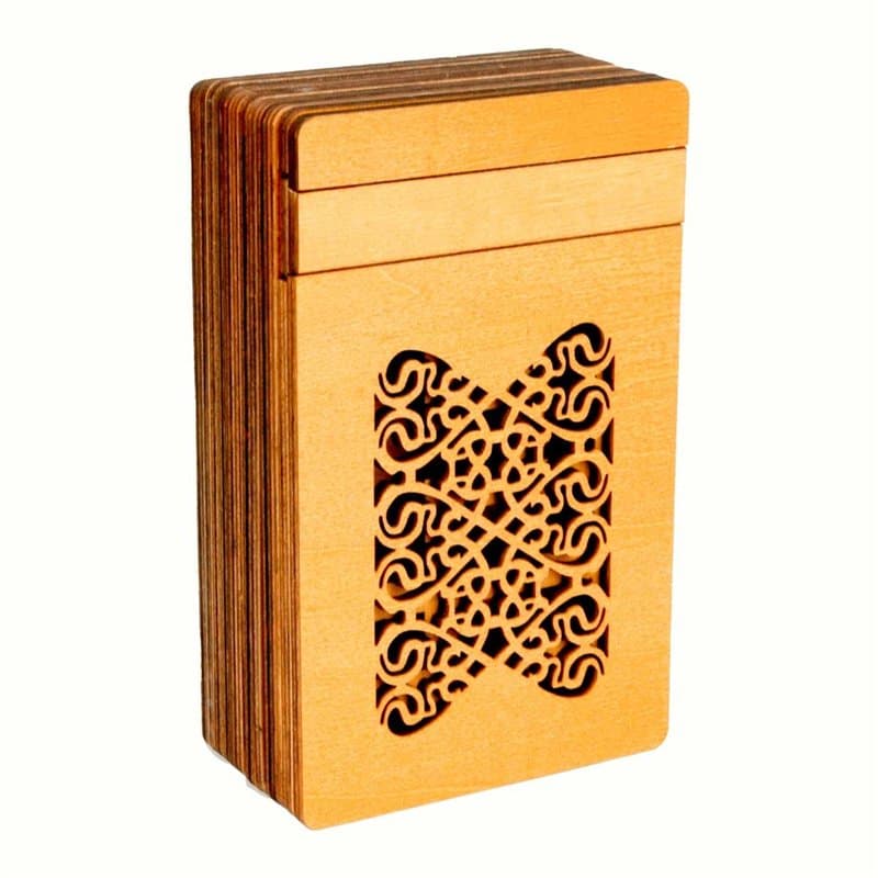 Logica Jeux Art. Coffre de' Medici - Casse-tête en Bois - Coffre Secret - Difficulté 5/6 Incroyable - Collection Leonardo da Vin