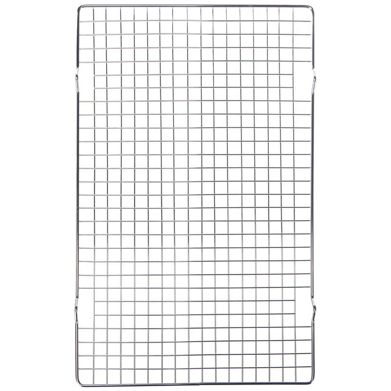 Ibili 780825 Grille rectangulaire à gâteaux 40x25 cm, Argent, 1 - Pack