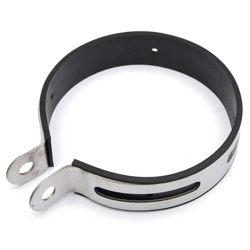 MOMOALA Moto Echappement Silencieux Support De Fixation Bride De Suspension Sangle 11Cm